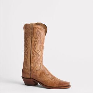 Lucchese Brown Chic Western Boots